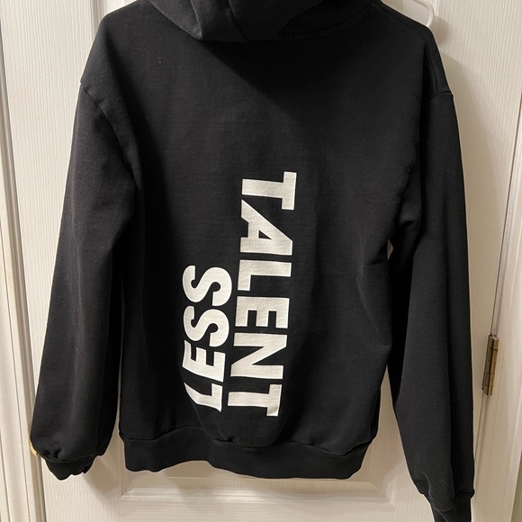 TALENTLESS Classic Black Hoodie - Picture 4 of 4